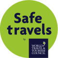 Word Travel and Tourism Safe Travels